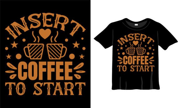 A Coffee Graphic Perfect for Shirts & Craft Projects