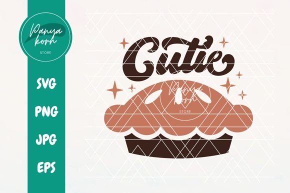 Cutie Pie Graphics for T-Shirt Designs