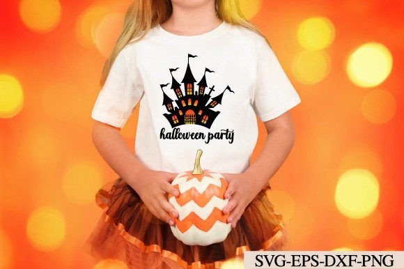 Halloween Party SVG: Graphics for T-Shirt Designs