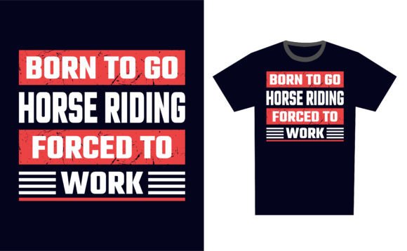 Horse Riding Graphics for T-Shirt Designs & Brand Work