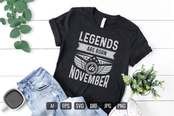 Legends Are Born T-Shirt Designs Graphics Review
