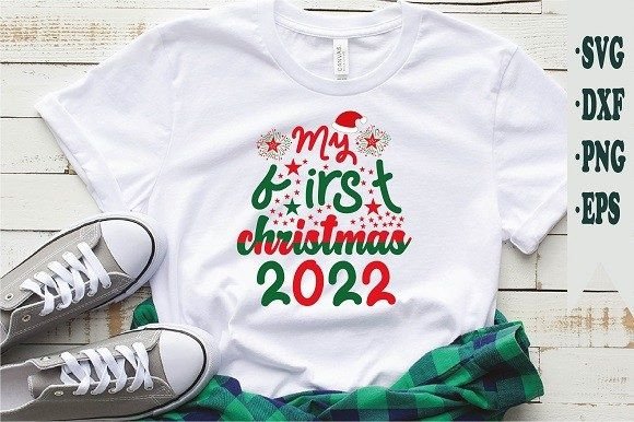 My First Christmas 2022: T-Shirt Design Graphics Review