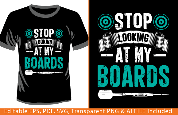 Stop Looking at My Boards: A Bold Graphic Design Asset