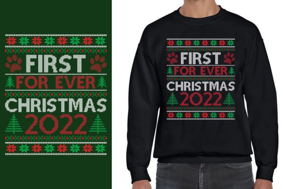 Ugly Christmas Sweater Design Graphics & T-Shirt Review